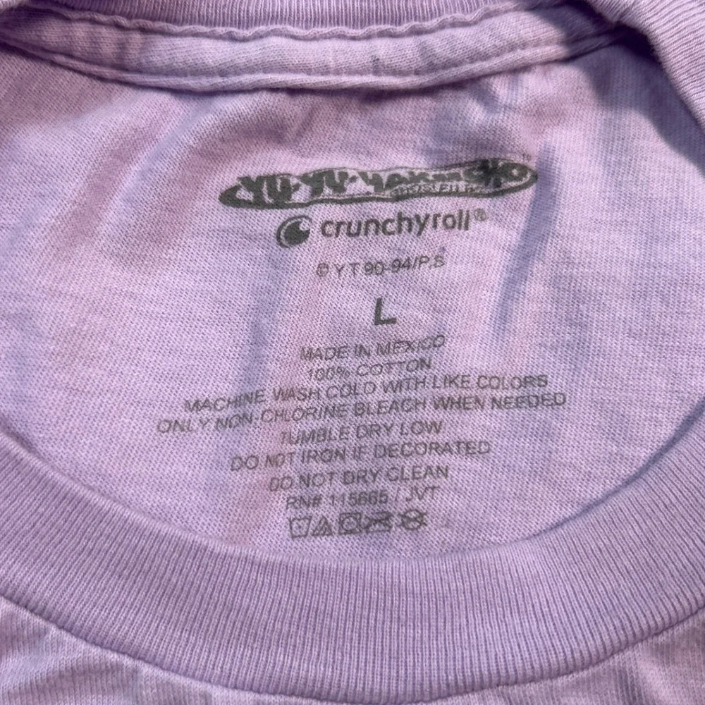 Yu Yu Hakusho Ghost Files Crunchyroll Anime Graphic T Shirt Menswear Lavender L - Picture 8 of 8